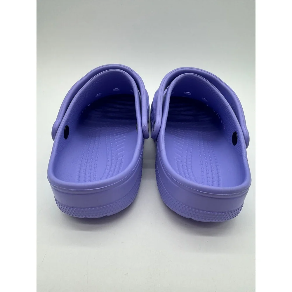 Crocs Classic Clog Purple Slip On Unisex Clogs Men's 12 Women's 14